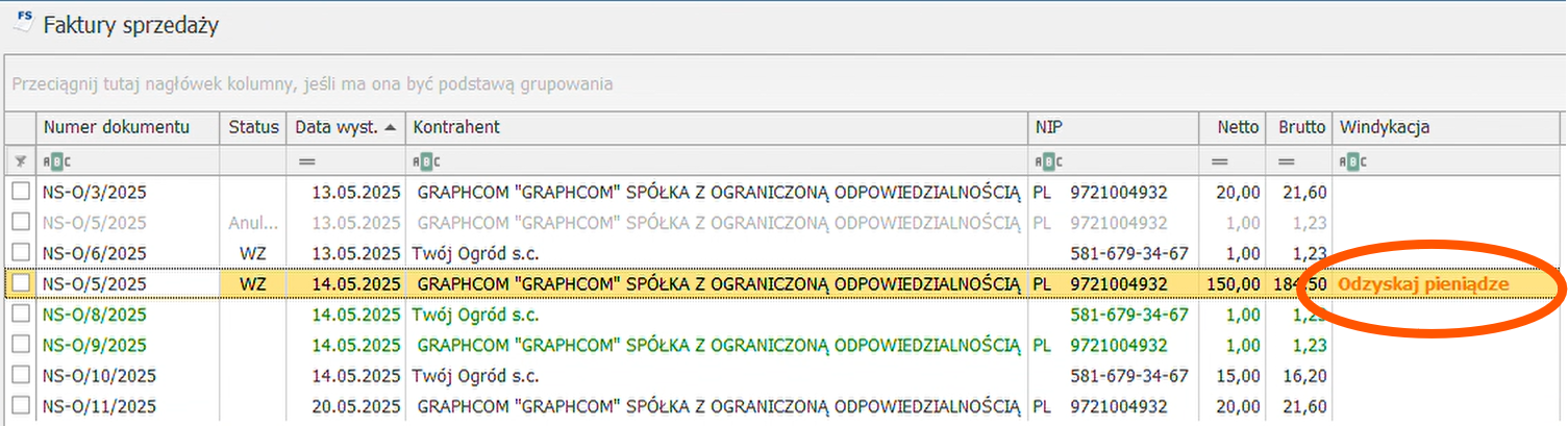 zobowiązania finansowe obsługiwane przez process automation